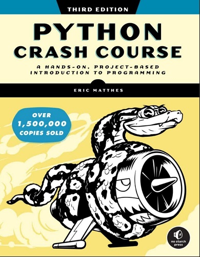 کتاب زبان انگلیسی Python Crash Course
